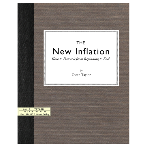 The New Inflation, How to Detect It from Beginning to End by Owen Taylor