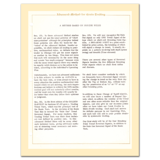 The Golden Harvest, Advanced Method for Grain Trading (Full Color Edition) (1958) by Franklin Paul Jackson - Image 3
