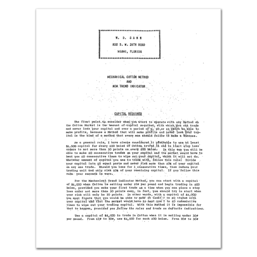 SPECULATION A PROFITABLE PROFESSION, A Course of Instruction on Grains (1931 to 1956) by W.D. Gann - Image 5